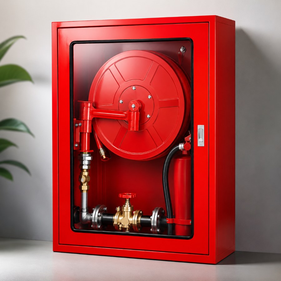 ตู้เก็บสายดับเพลิงแบบ Hose Reel